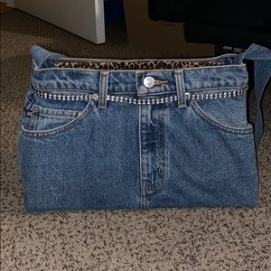 Jean material pocketbook